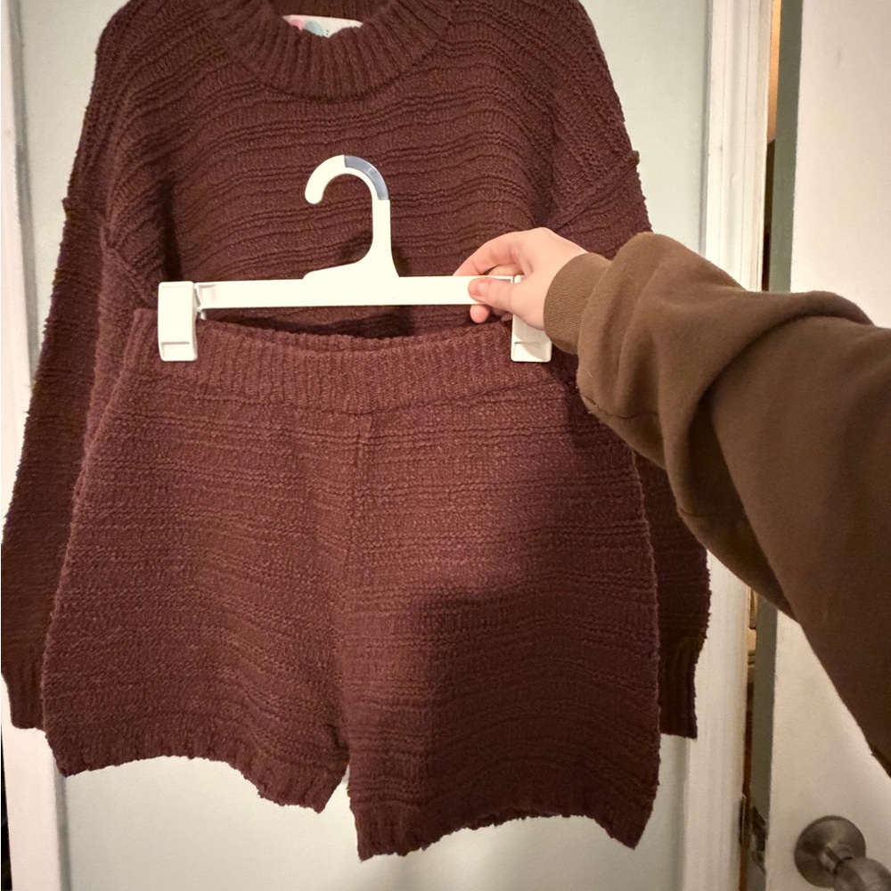 Free People Malibu sweater set